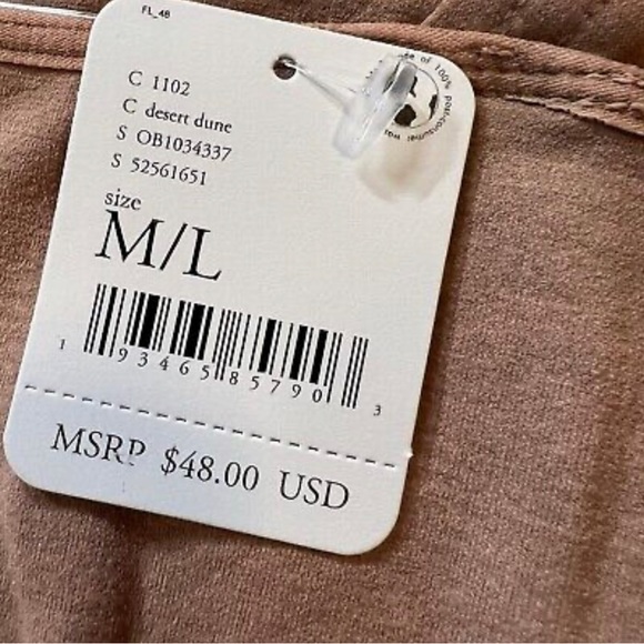 Free People Movement Good Karma Crop Top - Desert Dune - Picture 9 of 13